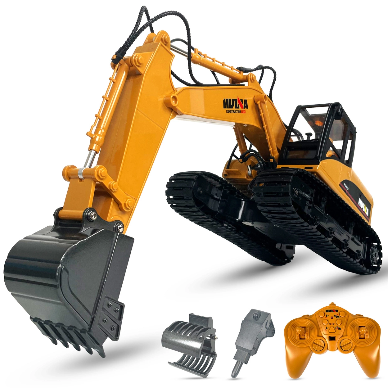 Zdalnie Sterowana Koparka Gąsienicowa RC 3w1