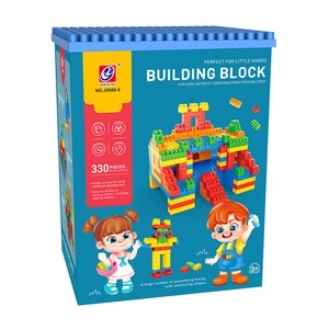 Klocki Konstrukcyjne Duże - Kreatywny Zestaw 330 Elementów Master Builder