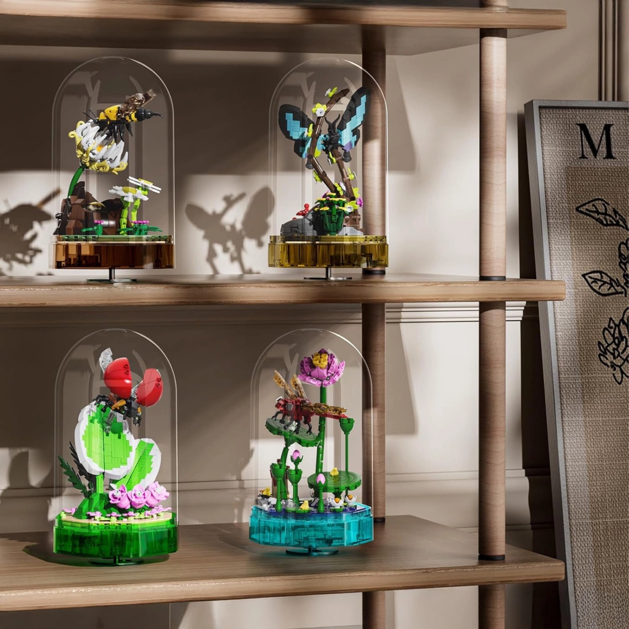 Pozytywka z Biedronką 455 Klocków Świecąca Dekoracja