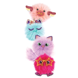 Zestaw do Tworzenia Breloczków Make It Real Puszysty Przyjaciel