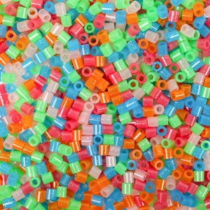 Koraliki do prasowania BROKATOWE 1500 szt Benny Beads