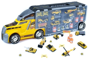 Transporter Ciężarówka Z Resorakami Laweta + WYRZUTNIA