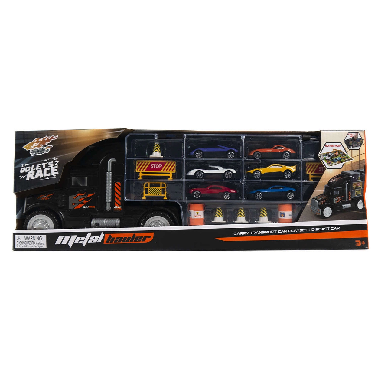 OUTLET Ciężarówka Na 6 Autek - uszkodzony przód