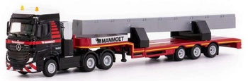 Ciężarówka MAMMOET Mercedes Benz z naczepą 1:87