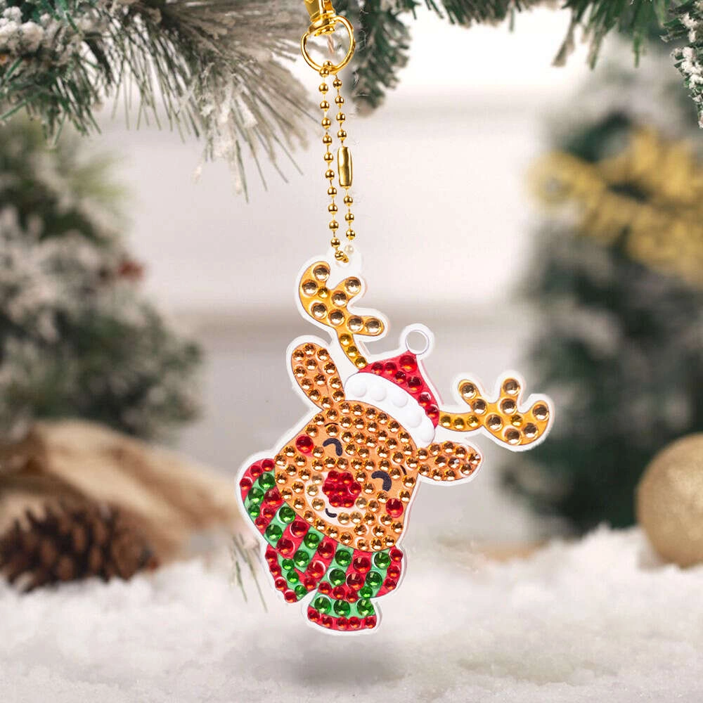 La Manuli Haft Diamentowy dla Dzieci - Świąteczny Zestaw Diamond Painting DP03