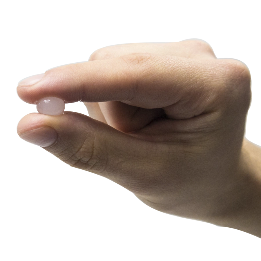 Kulki wodne, żelowe La Manuli - białe, perłowe