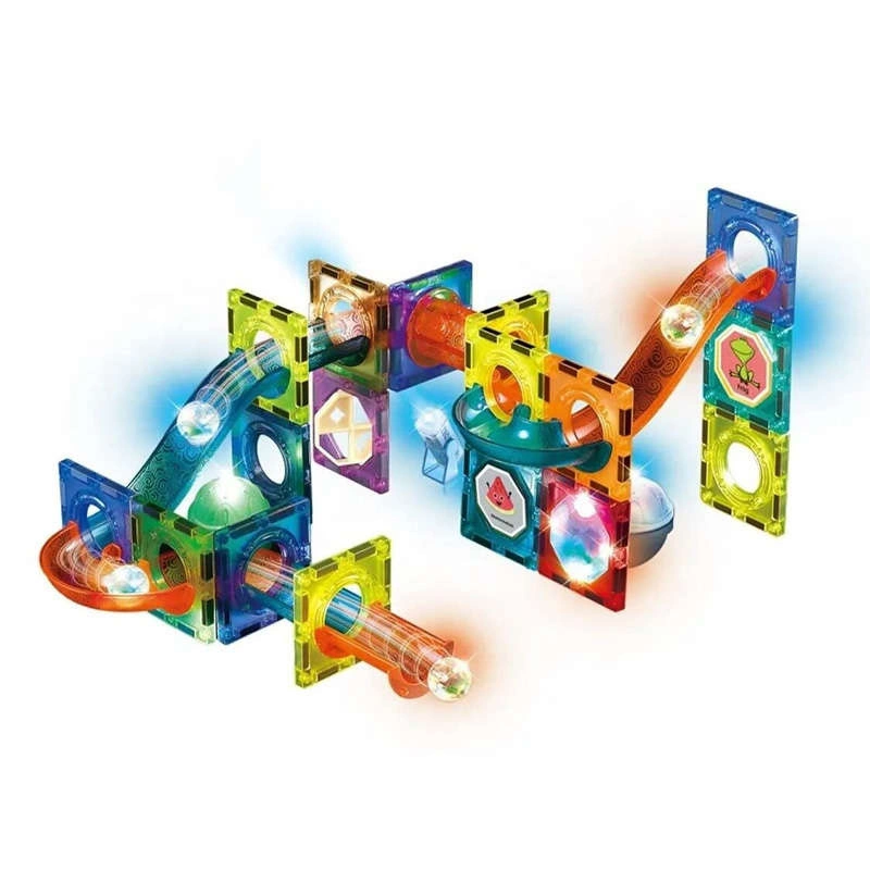 Klocki Magnetyczne - Light Magnetic Blocks 49 elementów