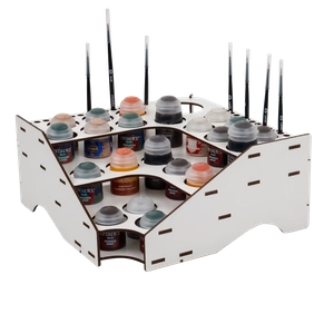 Narożny Organizer Stojak na Farby Citadel Vallejo FolkArt Warhammer 40K