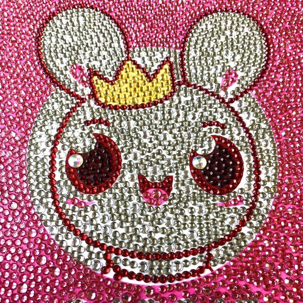 Diamond painting dla dzieci La Manuli Art Królik