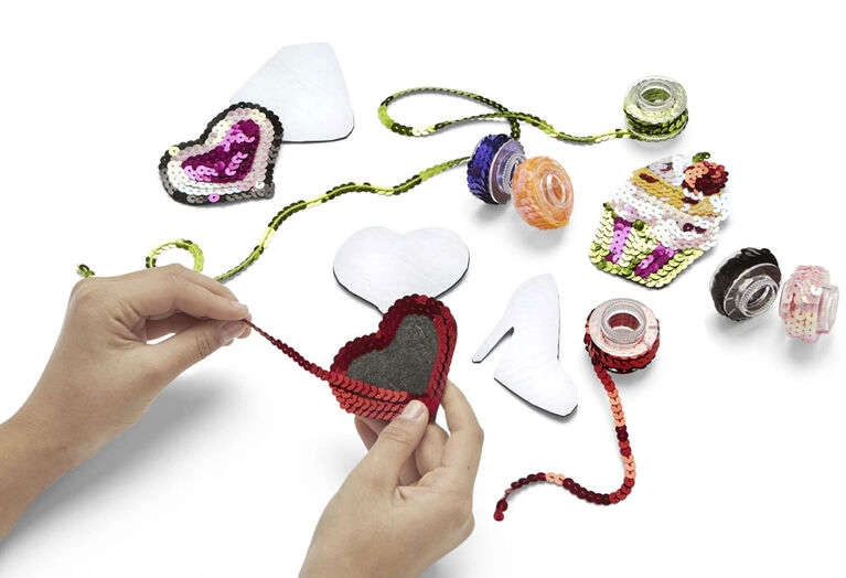 Zestaw Kreatywny DIY Cekiny