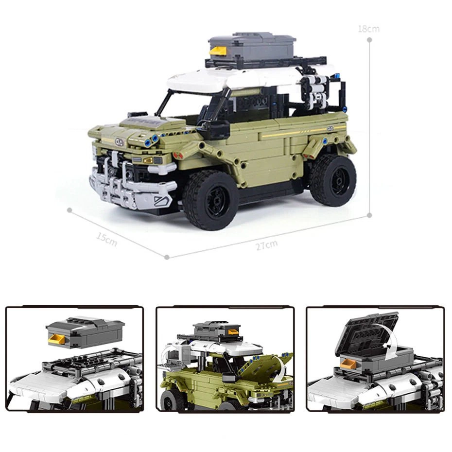Klocki Technic Sterowany Land Rover Defender RC