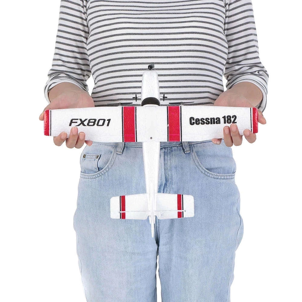 Samolot na pilota piankowy Cessna 182 RC FX-801