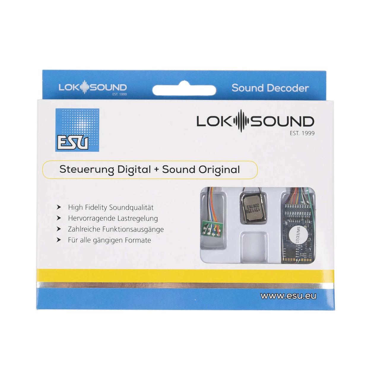 Dekoder jazdy i dźwięku 8 pin - ESU 58410