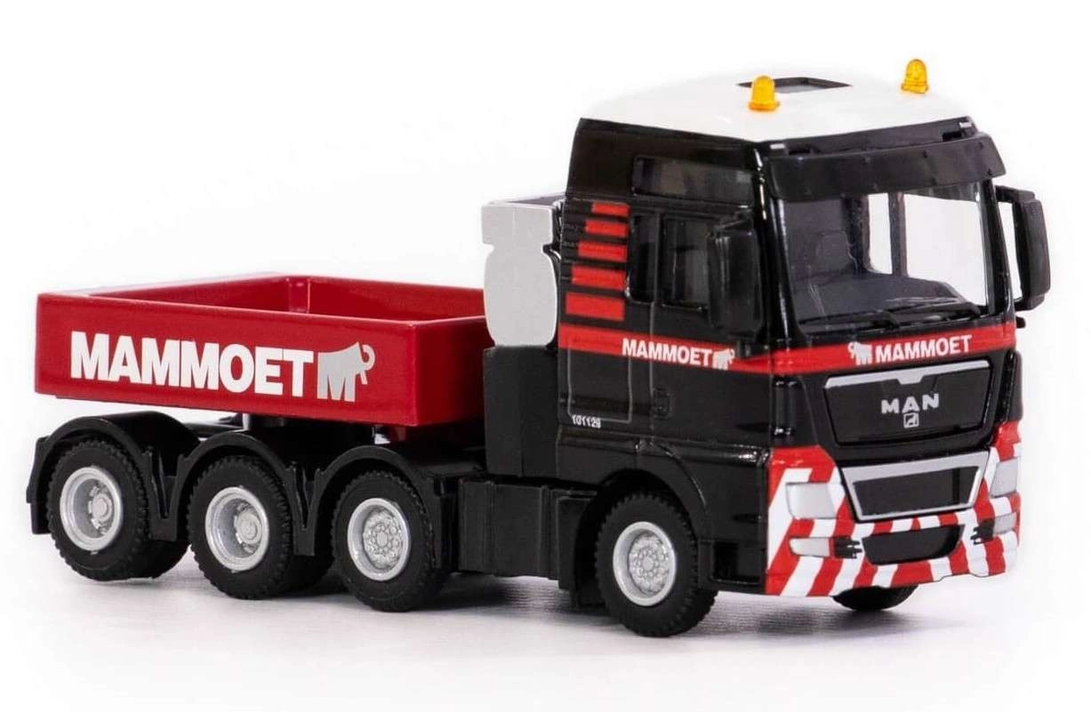 Ciężarówka MAMMOET MAN z skrzynią balastową 1:87