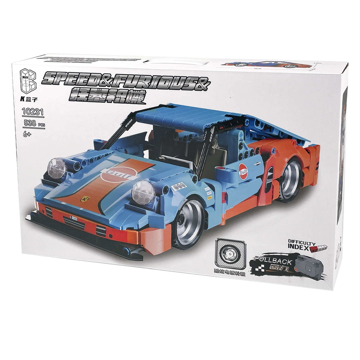 Klocki Technic Auto Porsche 911