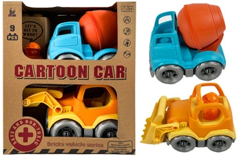 Betoniarka i Koparka do Piasku Piaskownicy Zestaw z Akcesoriami na Plażę