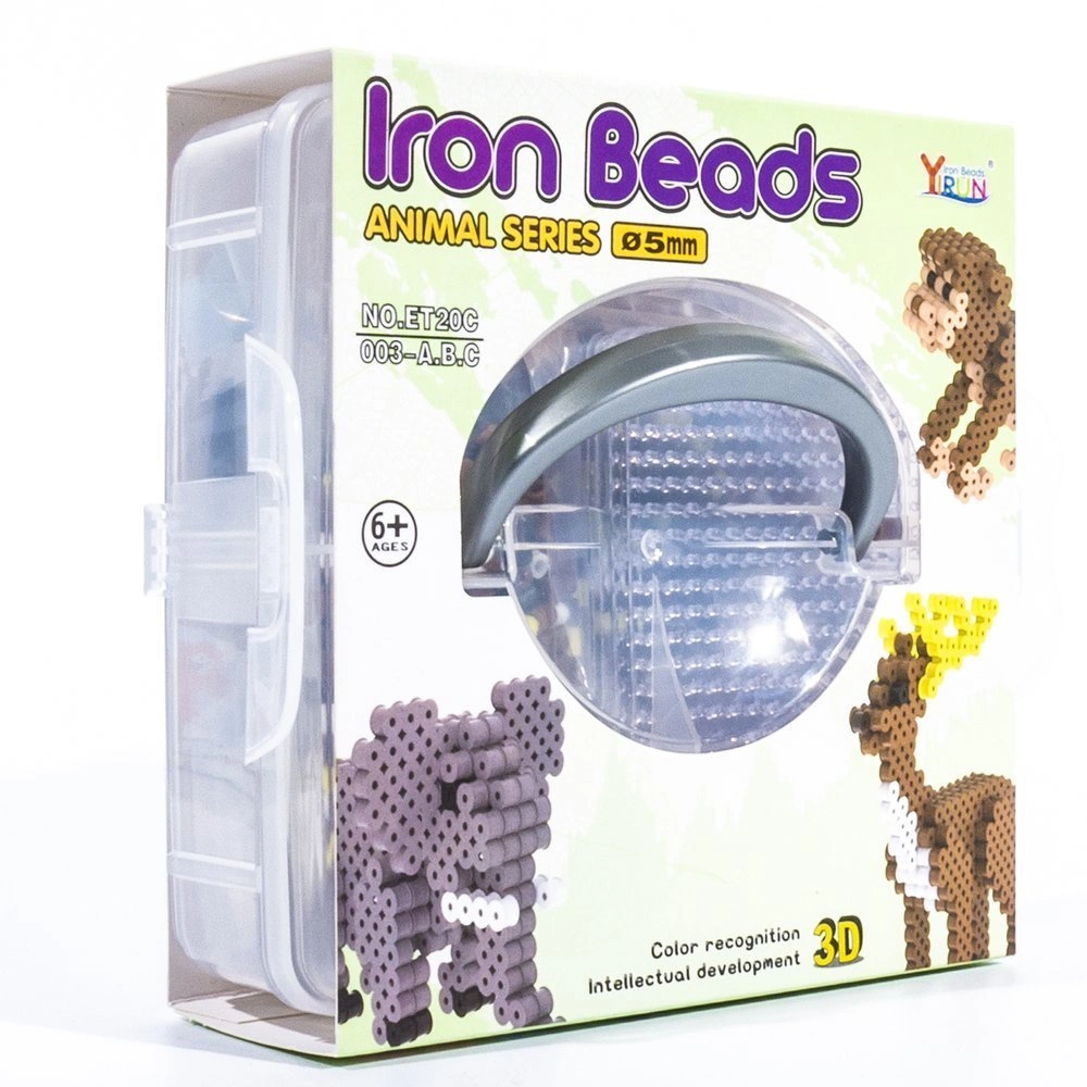 Słoń, Małpka i Renifer z Koralików do Prasowania 3D