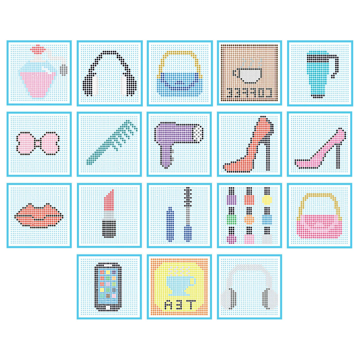 Koraliki do prasowania Zestaw Kosmetyków 11000 szt