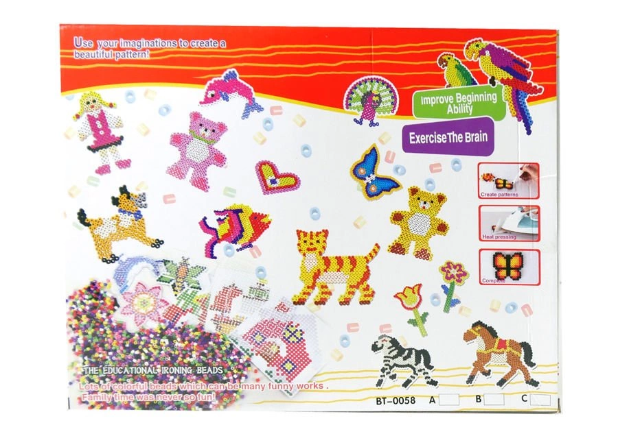 Koraliki IRONING BEADS 10000 + 2 kwiatki + 2 ludziki