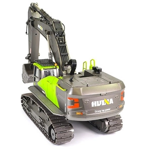 Duża Zdalnie Sterowana Koparka Gąsienicowa RC 1593 Metal