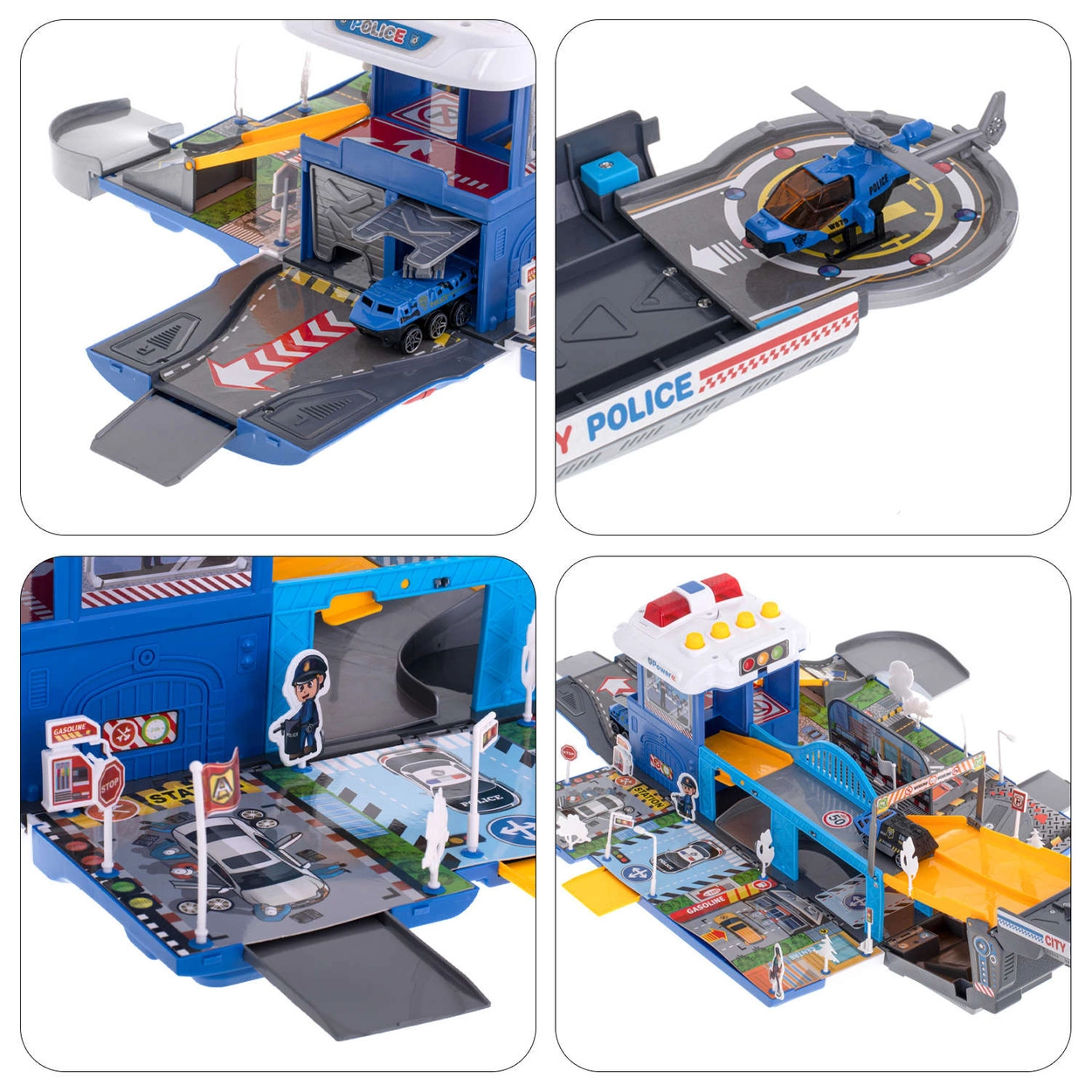 Wóz Policyjny Remiza - Resoraki Dla Dzieci