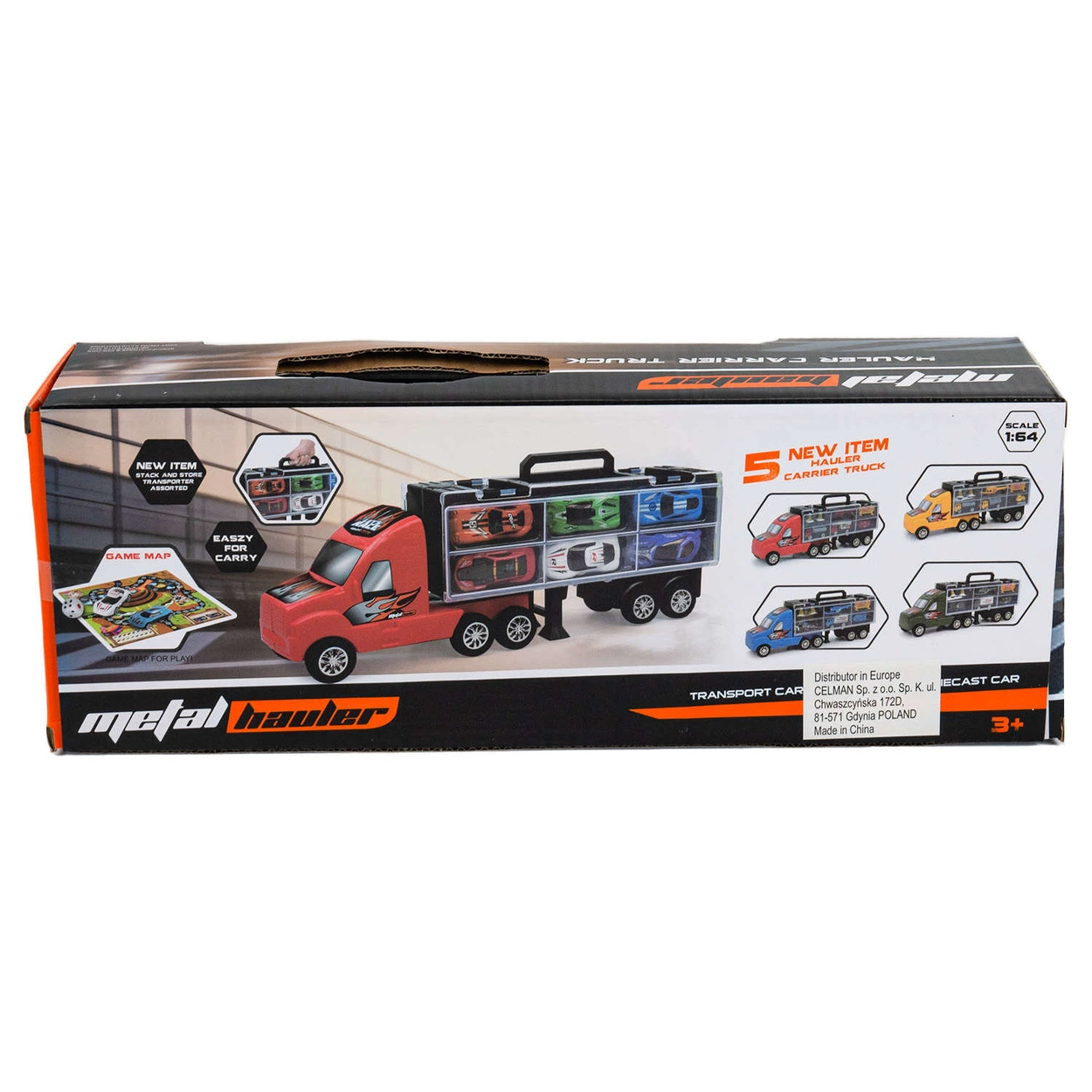 Transporter Ciężarówka na Resoraki Akcesoria