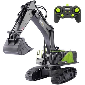 Duża Zdalnie Sterowana Koparka Gąsienicowa RC 1593 Metal