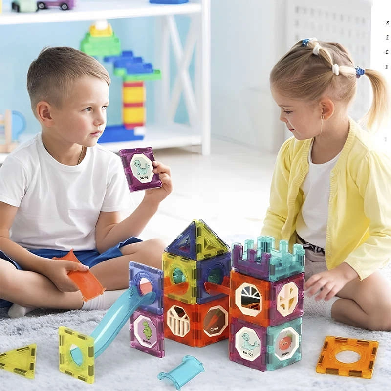 Klocki Magnetyczne - Light Magnetic Blocks 49 elementów