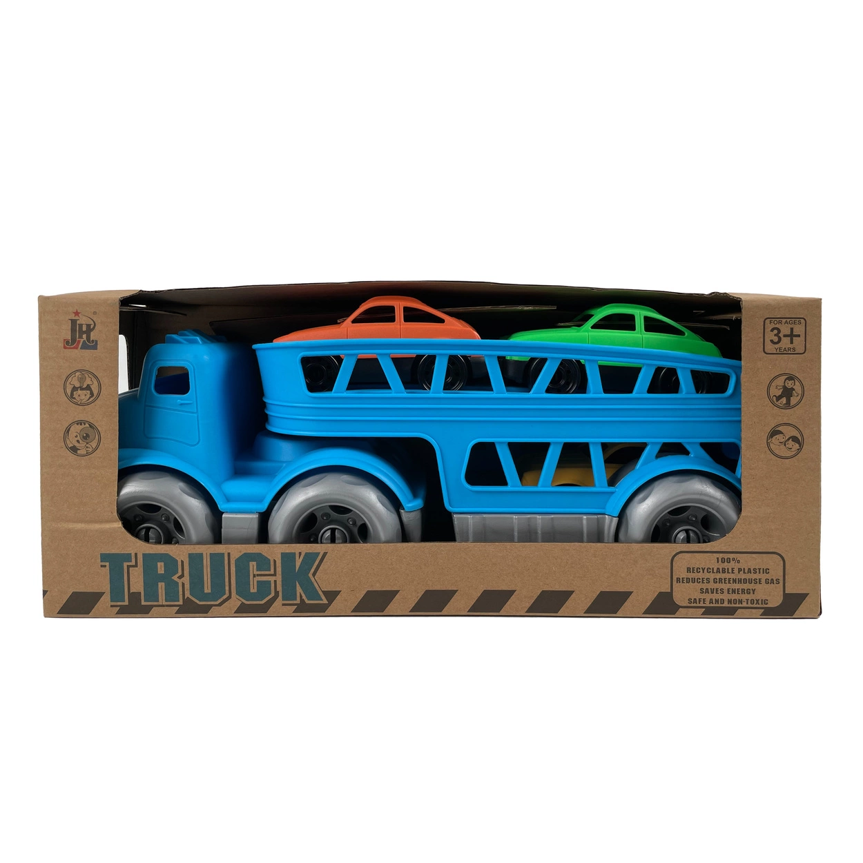 Ciężarówka Laweta z Autkami do Piasku Transporter do Piaskownicy na Plażę