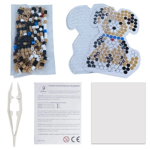 Piesek z Koralików do Prasowania Mini Szablon