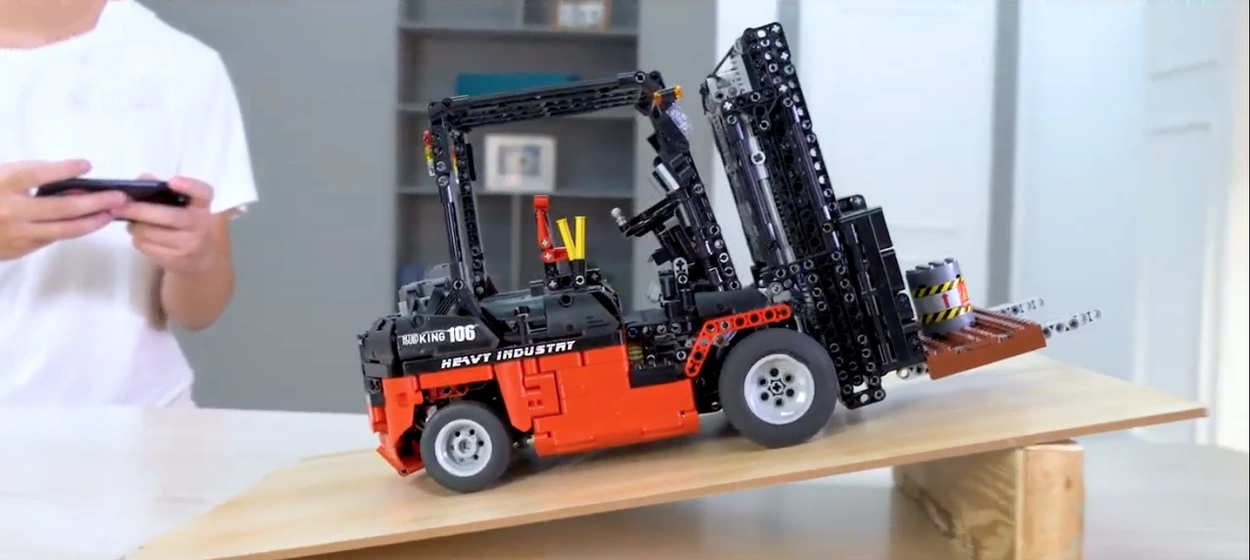 Wózek Widłowy TECHNIC Zdalnie sterowany