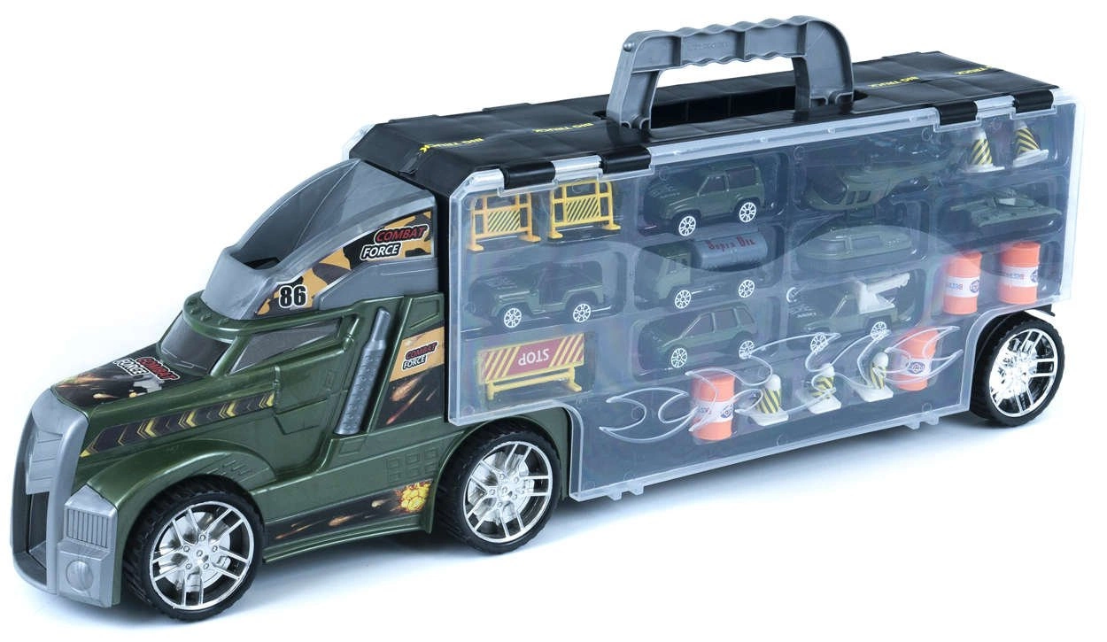 Wojskowa Laweta na resoraki + WYRZUTNIA