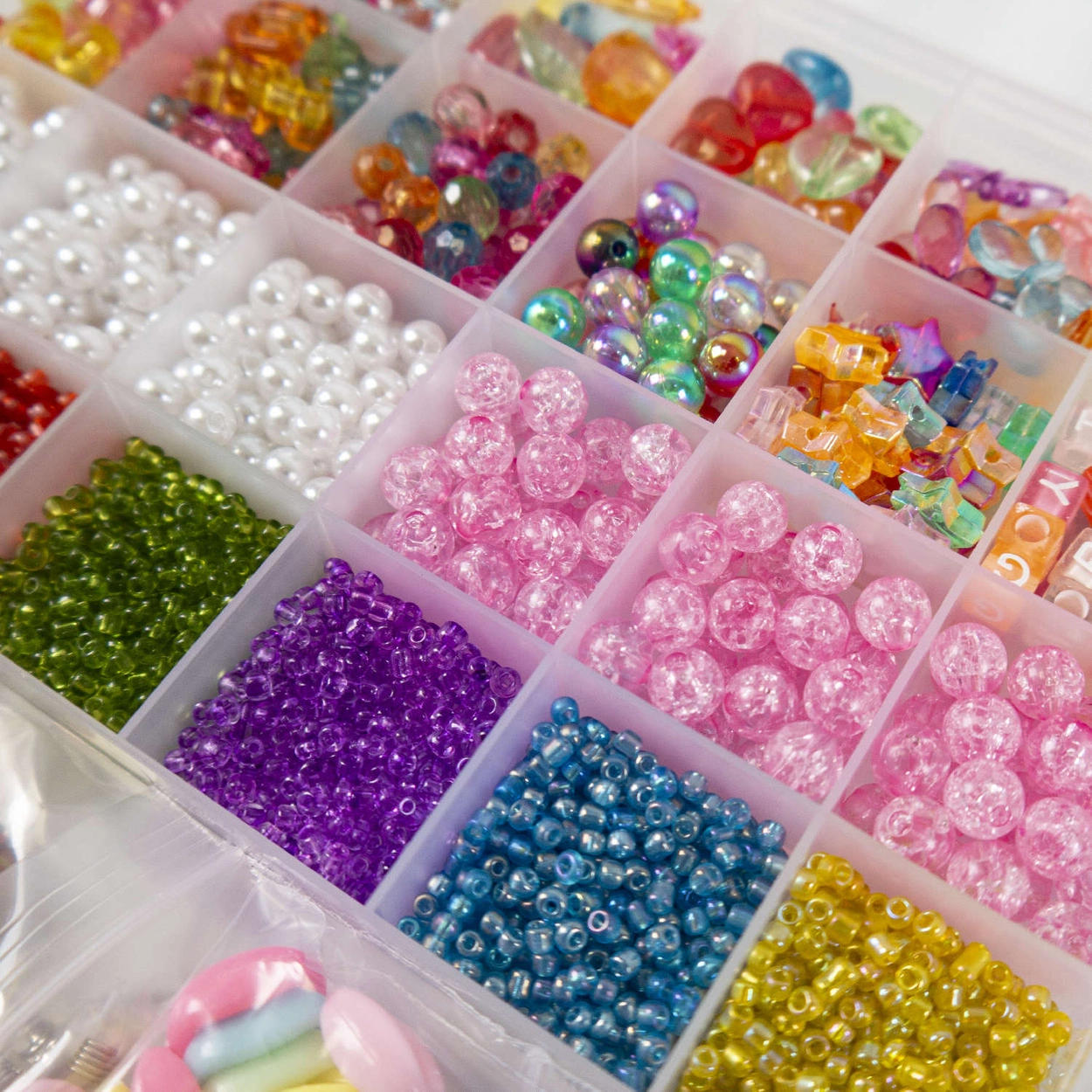 Koraliki do Robienia Biżuterii Kreatywny Zestaw