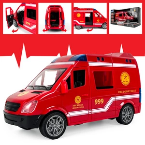 Ambulans ze ŚWIATŁEM i DŹWIĘKIEM Karetka Pogotowia Samochód z NAPĘDEM