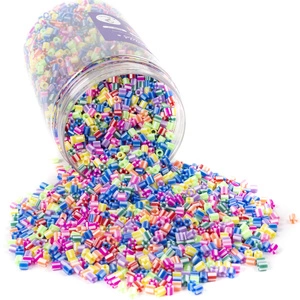 Koraliki do prasowania 5000 szt DWUKOLOROWE