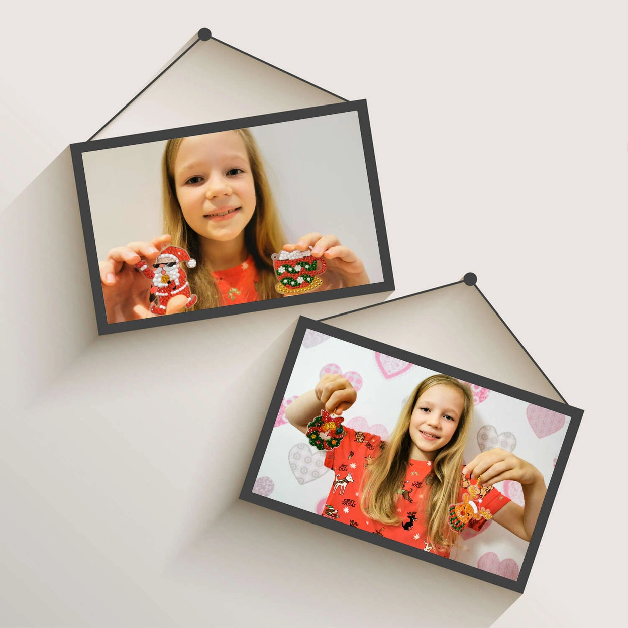 La Manuli Haft Diamentowy dla Dzieci - Świąteczny Zestaw Diamond Painting DP01