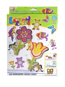 Koraliki do prasowania 2 szablony 1000 koralików