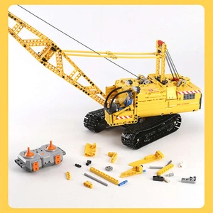 Klocki Technic Dźwig Gąsienicowy Żuraw Zdalnie Sterowany