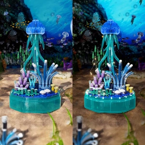 Pozytywka z Meduzą 424 Klocki Świecąca Dekoracja