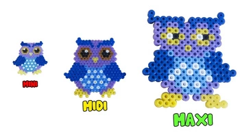 2 przezroczyste uniwersalne szablony do koralików MAXI