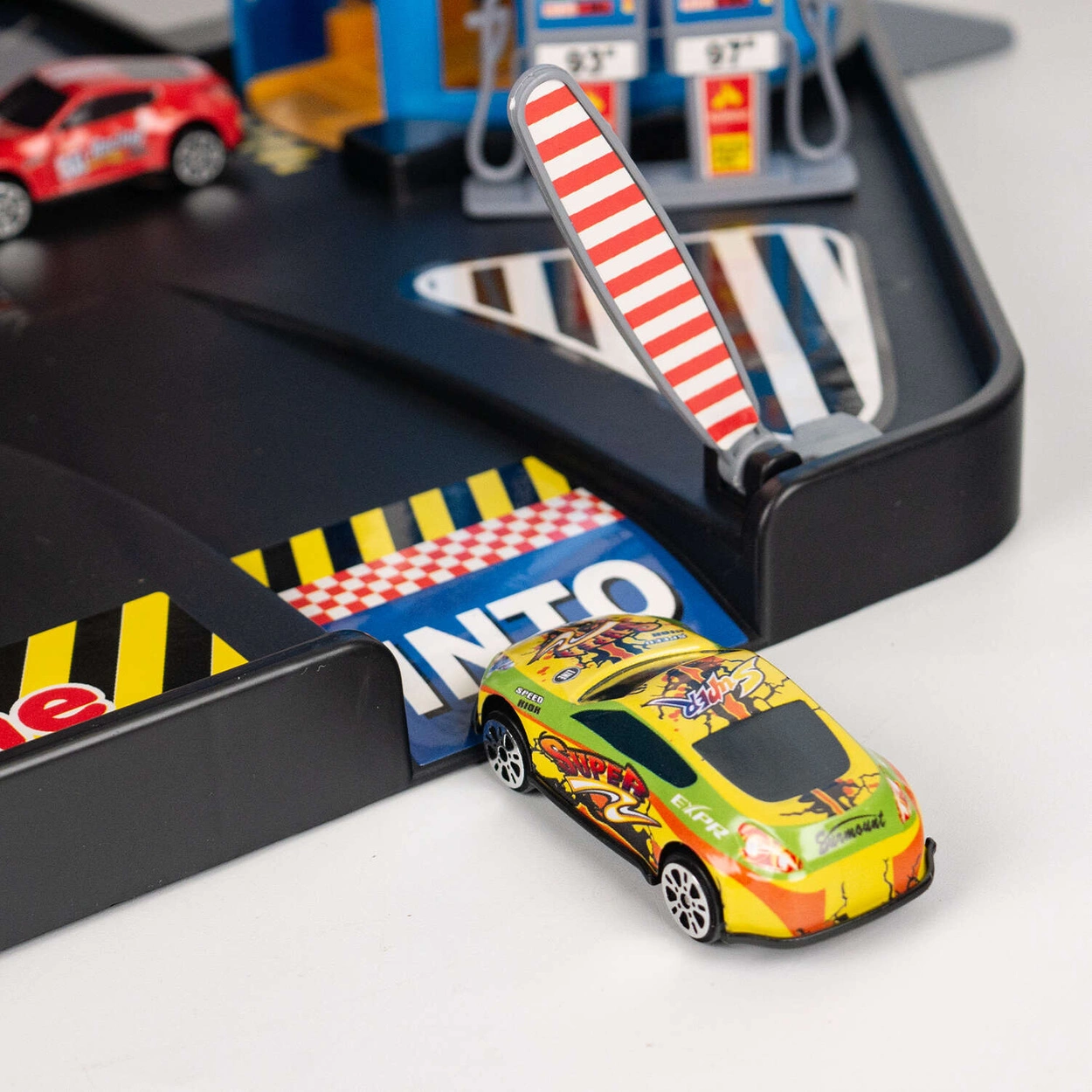 Wielopoziomowy Parking Samochodowy z WINDĄ Garaż na Autka Resoraki 92818