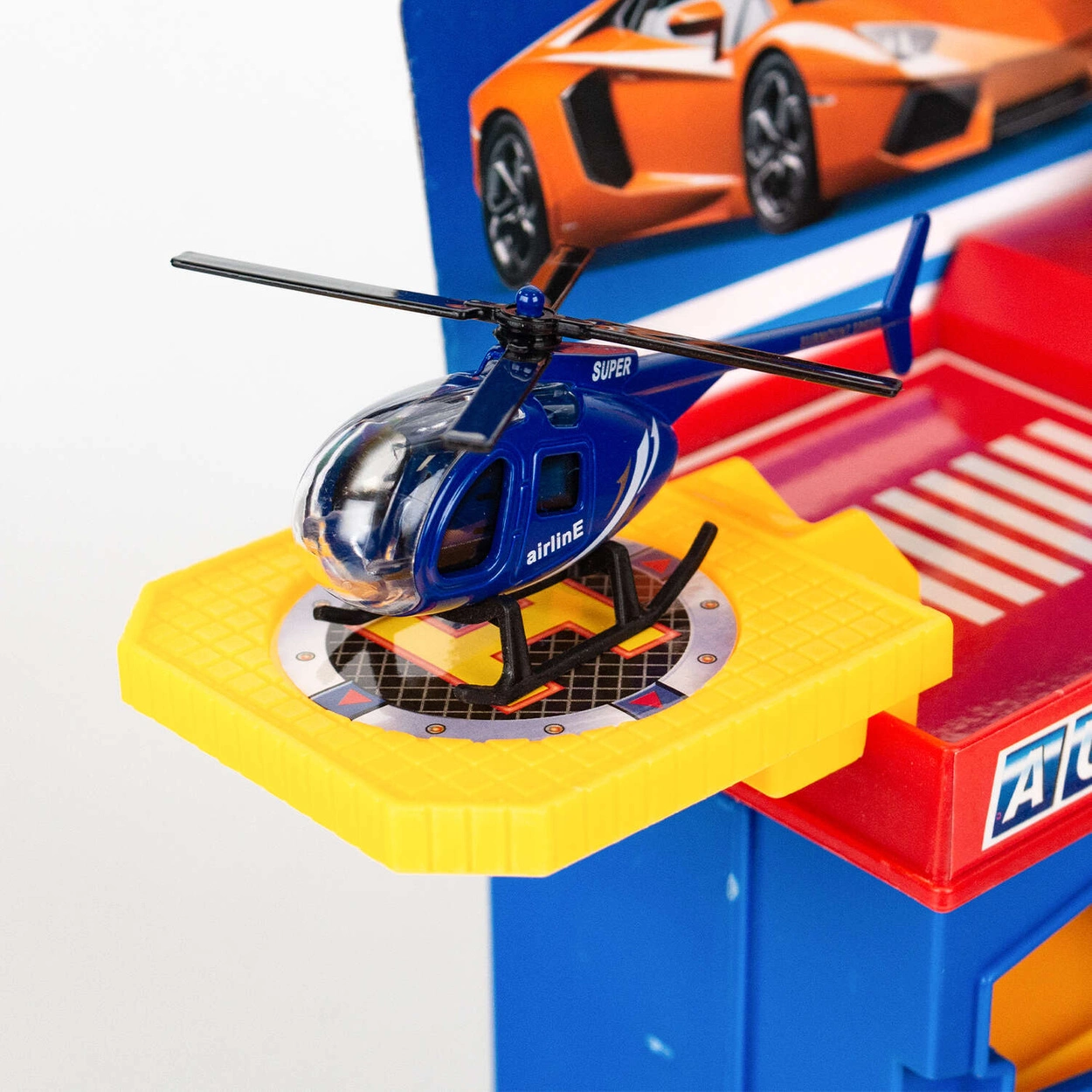 Wielopoziomowy Parking Samochodowy z WINDĄ Garaż na autka 92126