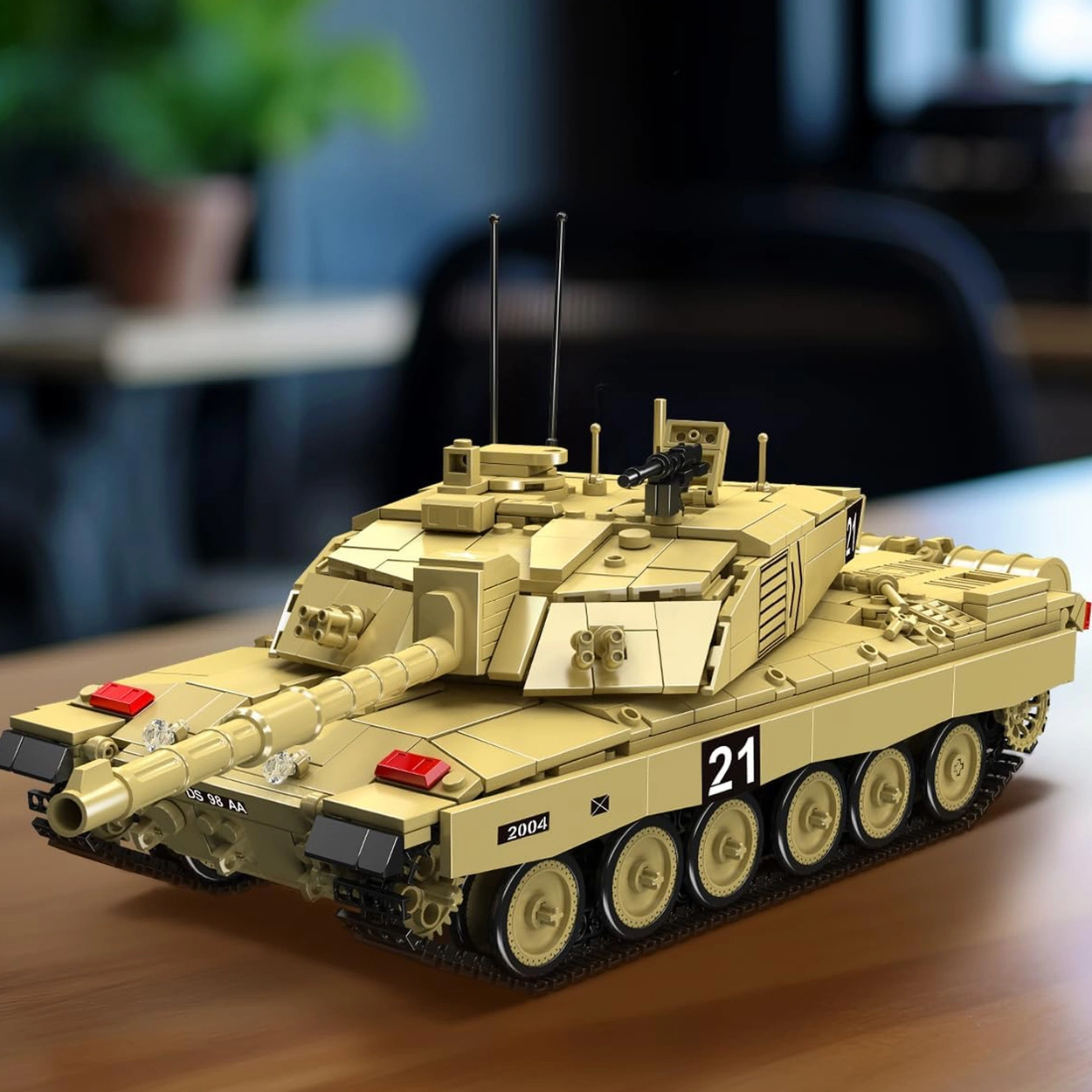 Czołg Challenger 2 RC Zdalnie Sterowany Model 1129 Klocki