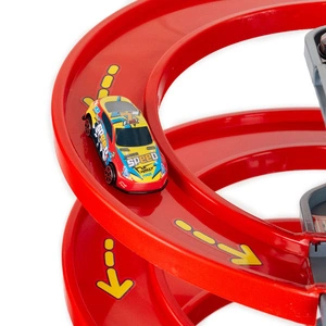 Wielopoziomowy Parking Samochodowy z WINDĄ Garaż na Autka Resoraki 92818