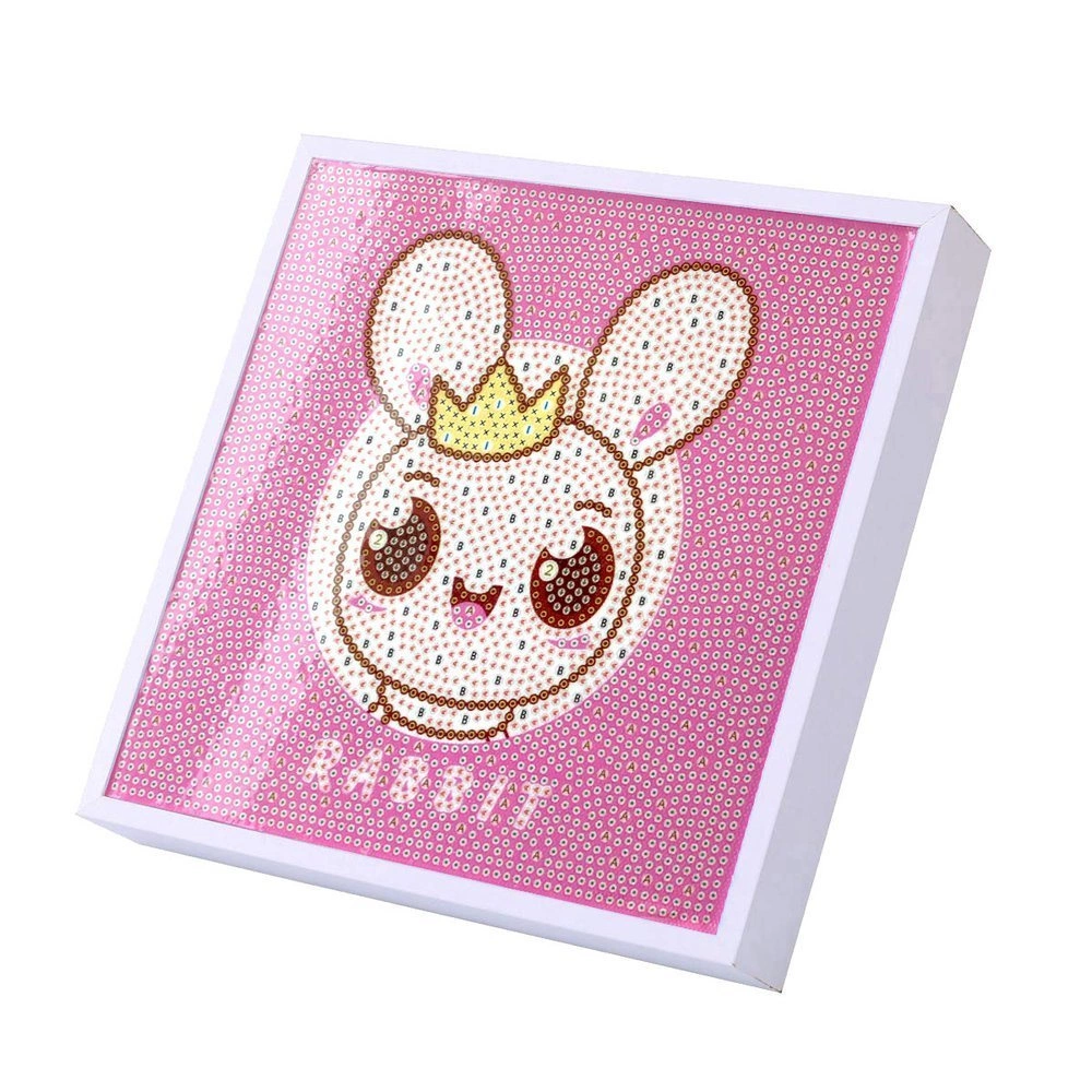 Diamond painting dla dzieci La Manuli Art Królik