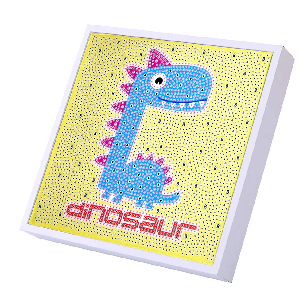 Diamond painting dla dzieci La Manuli Art DINOZAUR