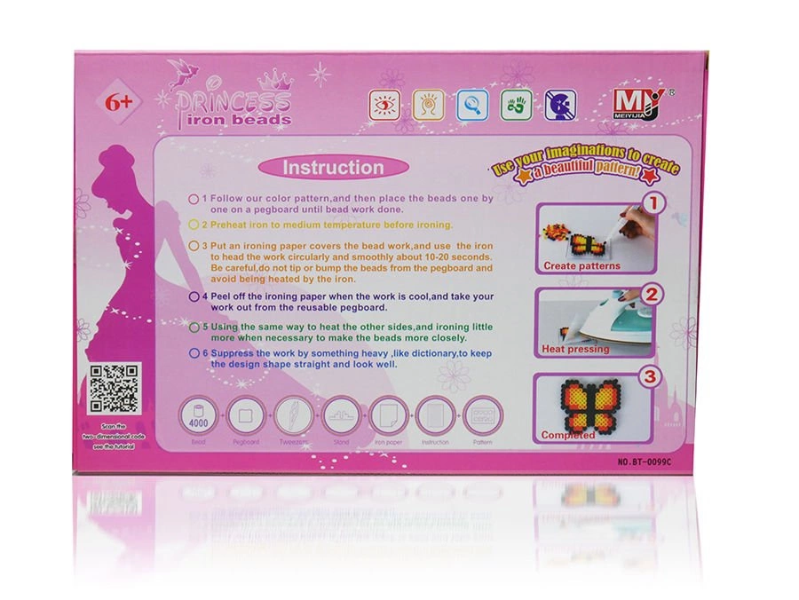 Koraliki do prasowania Zestaw Księżniczki 4000ele