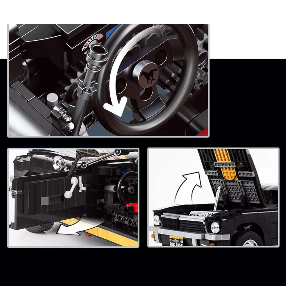 Klocki Technic Ford Mustang Shelby GT 350H