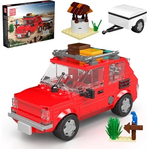 Fiat 126P Maluch z Przyczepką Skala 1:24