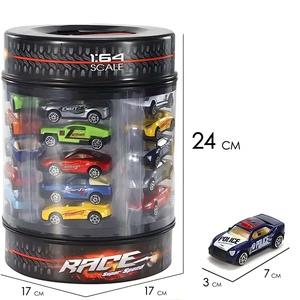 Resoraki Metalowe Auta dla dzieci 25 sztuk 1:64